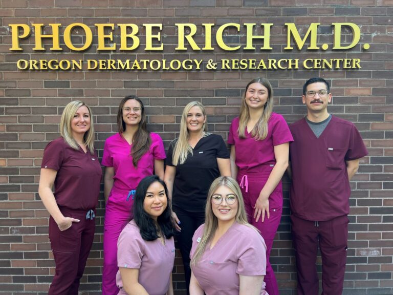 Our Research Team at Phoebe Rich Dermatology in Portland Oregon